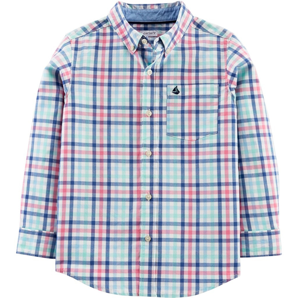 Carter's Plaid Button Down Shirt